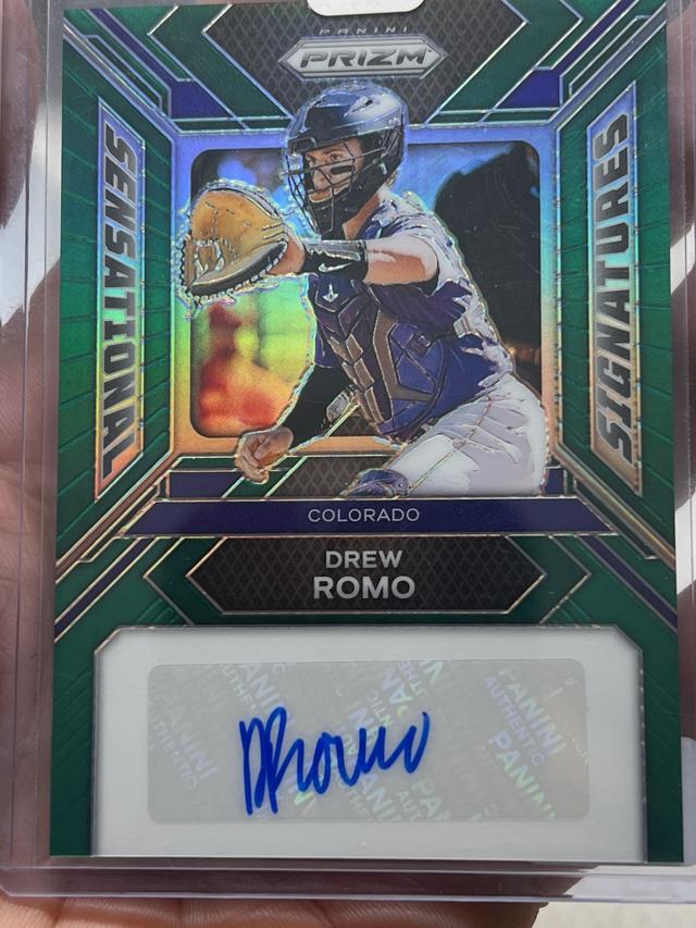 2024 Panini Prizm Drew Romo Sensational Signatures #SS-DR