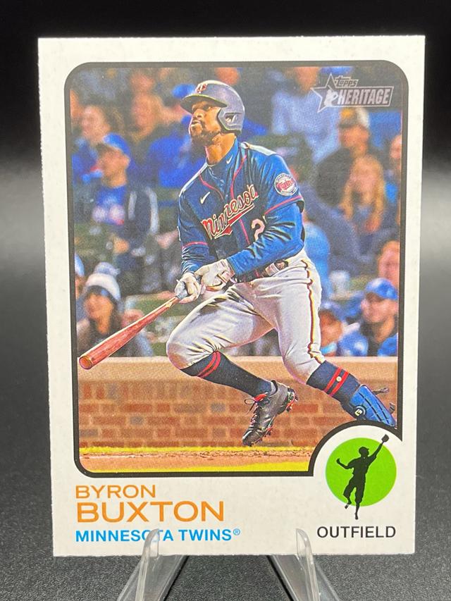 2022 Topps Heritage Byron Buxton BASE #186