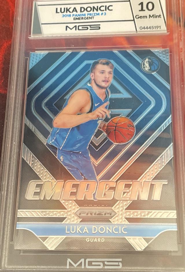 2018-19 Panini Prizm Basketball Luka Doncic Other 10 Rookie Signatures Set #3