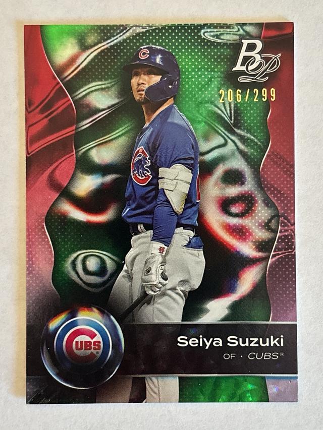 2023 Bowman Platinum Seiya Suzuki BASE CARDS /299 #54