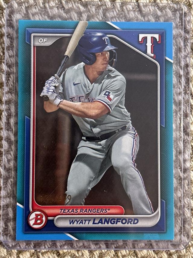 2024 Bowman Wyatt Langford PAPER PROSPECTS I #BP-64