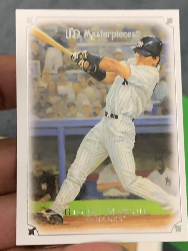 2007 UD Masterpieces Hideki Matsui ﻿Base Set #44