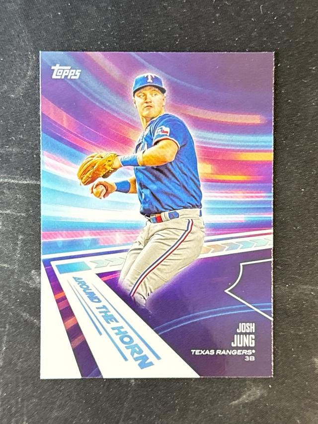 2024 Topps Series 2 Josh Jung AROUND THE HORN #ATH-25