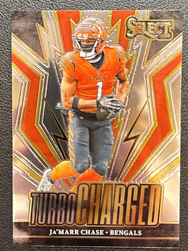 2023 Panini Select Ja'Marr Chase Turbocharged #TUR-JCH