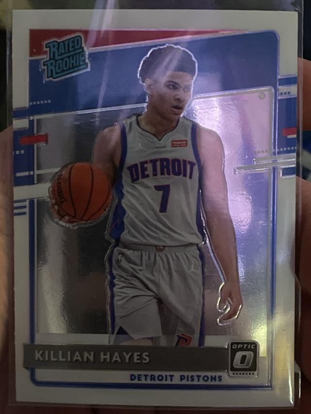 2020-21 Donruss Optic Killian Hayes Base Rated Rookie Set #157