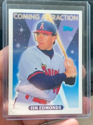 1993 Topps Jim Edmonds Coming Attraction #799