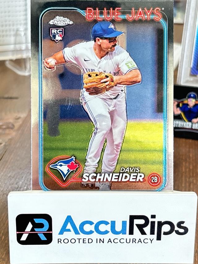 2024 Topps Chrome Davis Schneider ﻿Base Set Base #290