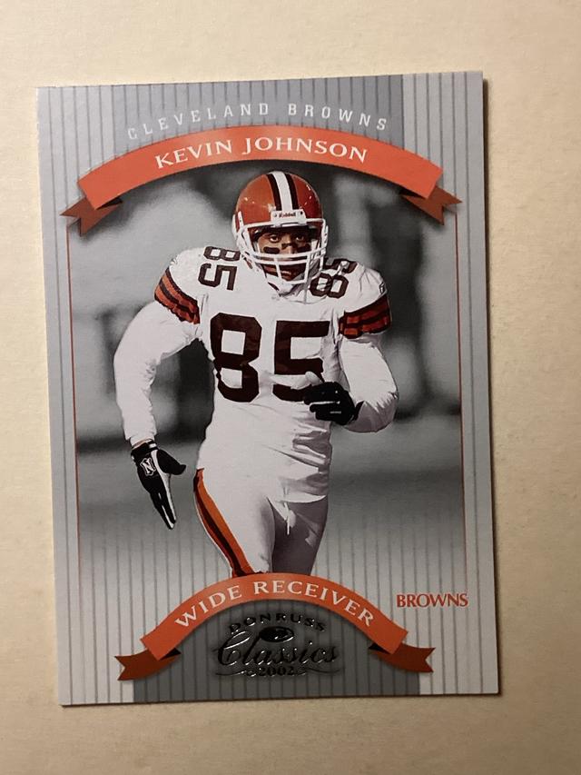 2002 Donruss Classics Football Kevin Johnson ﻿Base #56