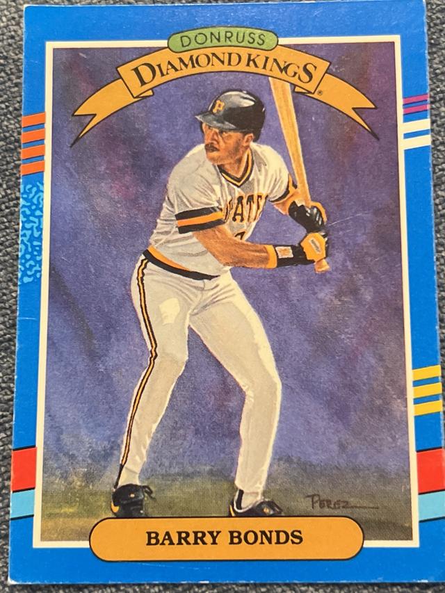 1991 Donruss Barry Bonds ﻿Diamond Kings #4