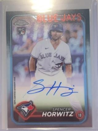 2024 Topps Chrome Spencer Horwitz Rookie Autographs Checklist #RA-SH