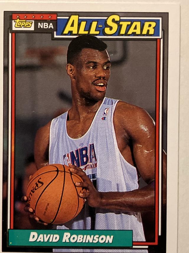 1992 Topps Basketball David Robinson ﻿Base #106