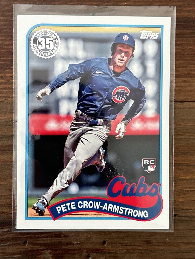 2024 Topps Series 2 Pete Crow-Armstrong 1989 TOPPS BASEBALL #89B2-5