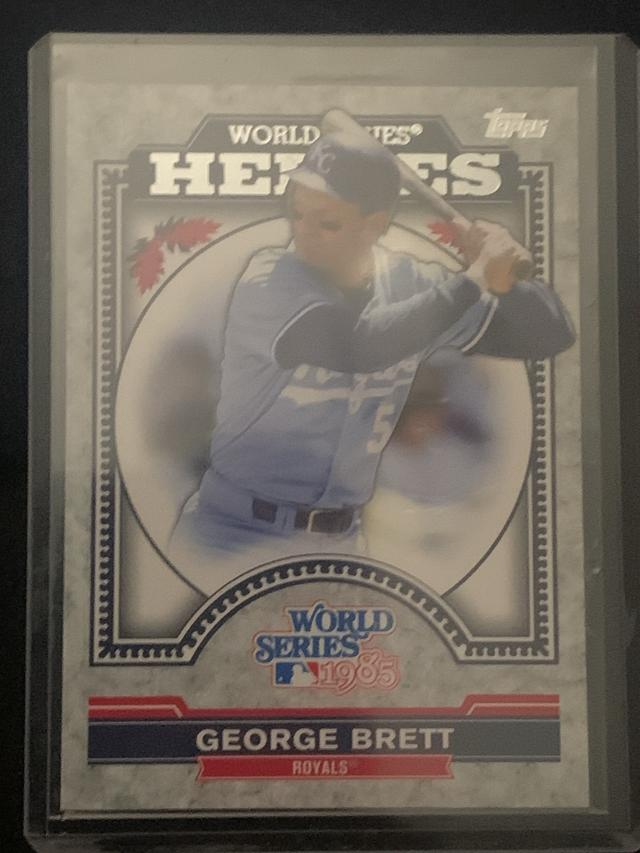 2014 Topps Update Series George Brett World Series Heroes Set #WSH-GB