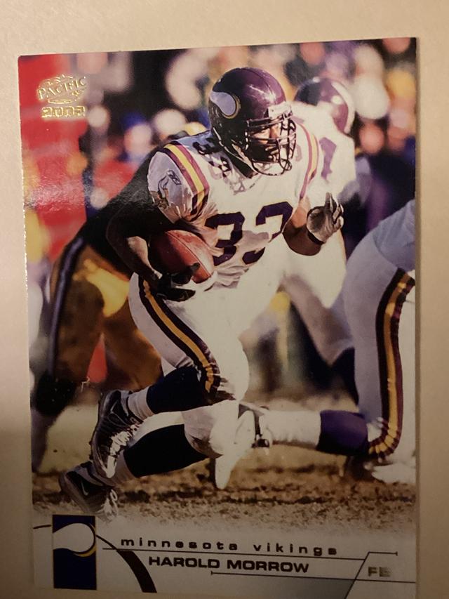 2002 Pacific Football Harold Morrow ﻿Base #253