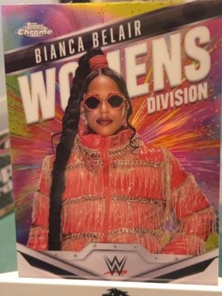 2025 Topps Chrome WWE Bianca Belair Women's Division #WD-BIA