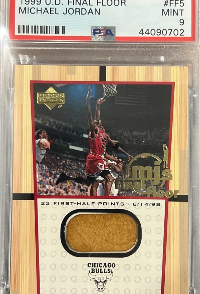 1999-00 Upper Deck Basketball Michael Jordan PSA 9.0 ﻿MJ's Final Floor #FF5