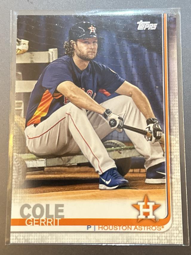 2019 Topps Series 2 Gerrit Cole Base SP Variations Set #572