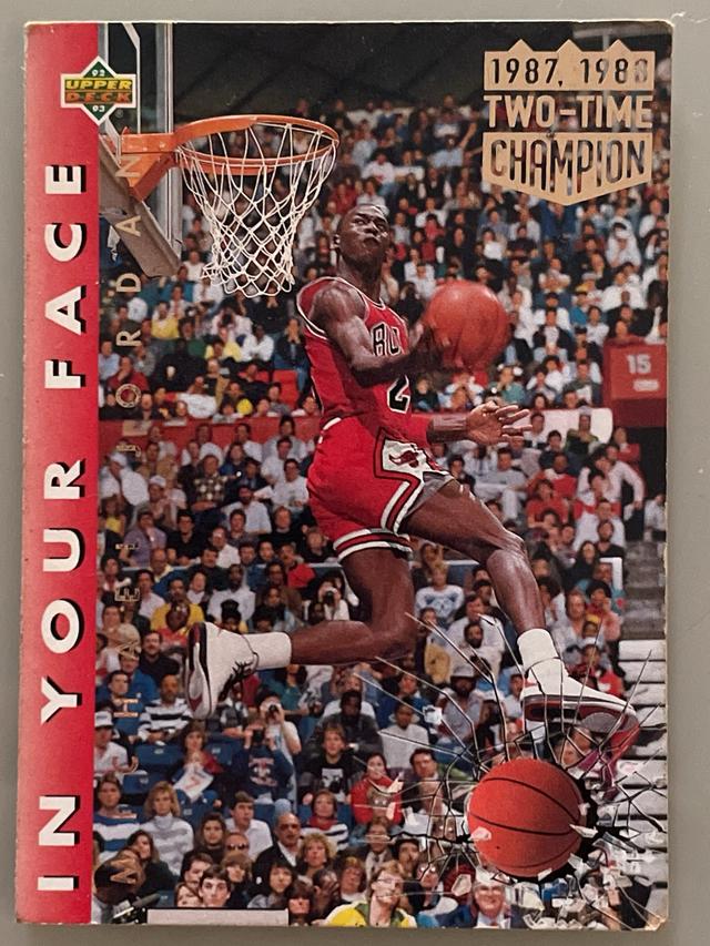 1992-93 Upper Deck Michael Jordan ﻿Base #23