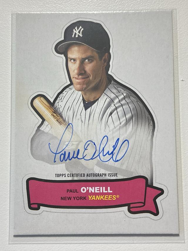 2024 Topps Archives Paul O'Neill 1968 Action All-Stars Autographs #68AA-PO