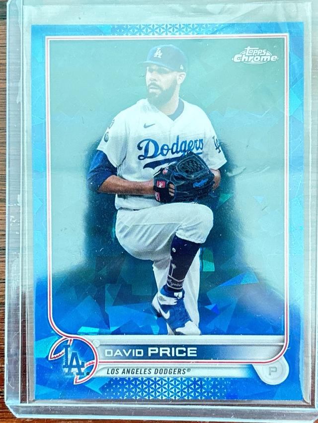 2022 Topps Chrome Sapphire David Price SERIES 1 #40