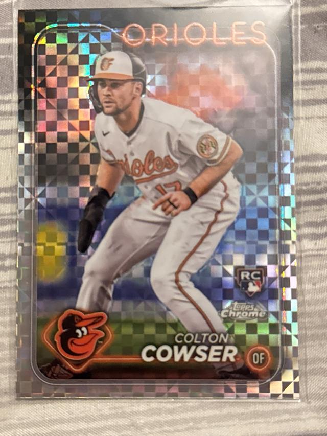 2024 Topps Chrome Colton Cowser ﻿Base Set #278