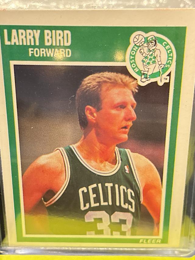 1989-90 Fleer Basketball Larry Bird ﻿Base Set #8