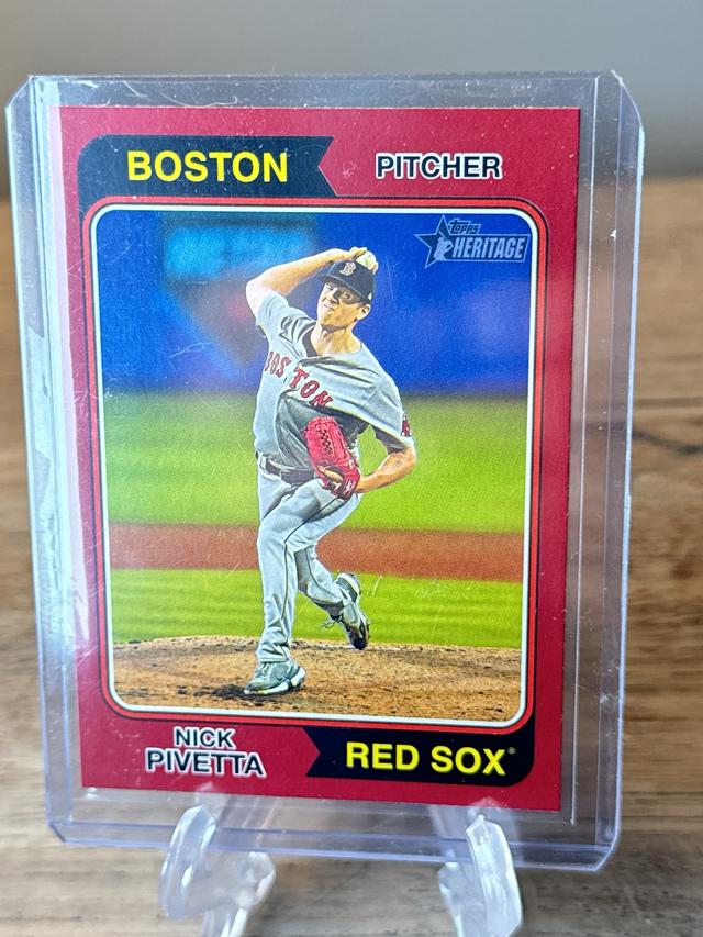 2023 Topps Heritage Nick Pivetta BASE #187