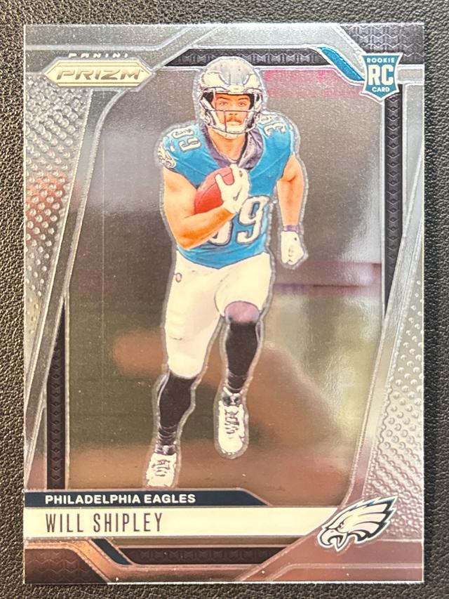 2024 Panini Prizm Football Will Shipley Rookies #397