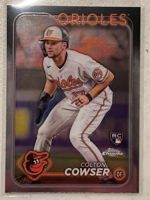 2024 Topps Chrome Colton Cowser ﻿Base Set #278