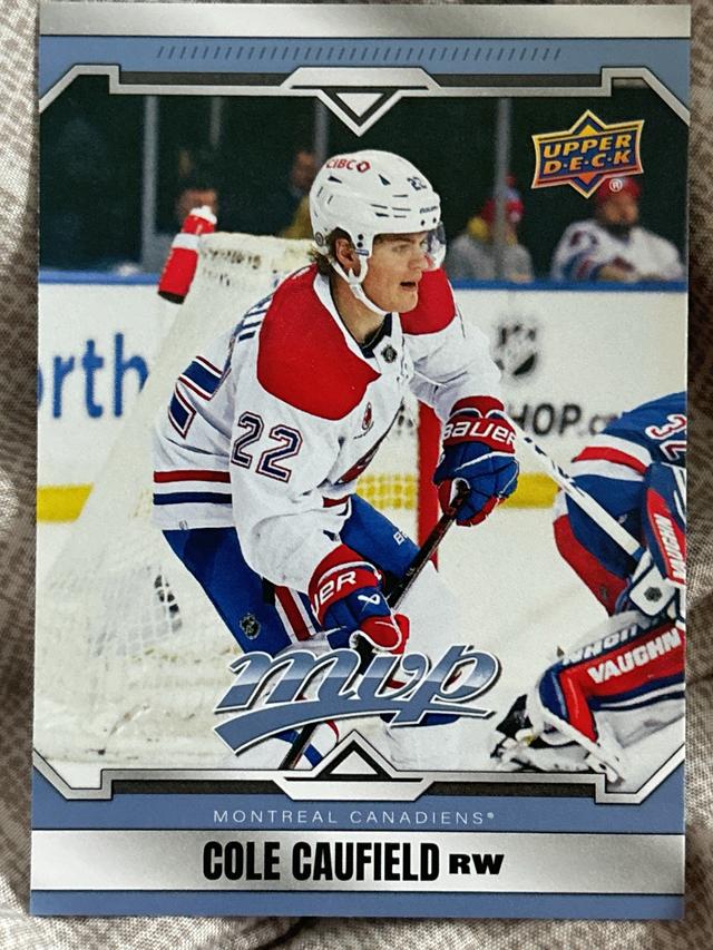 2024-25 Upper Deck MVP Cole Caufield ﻿Base Set #80