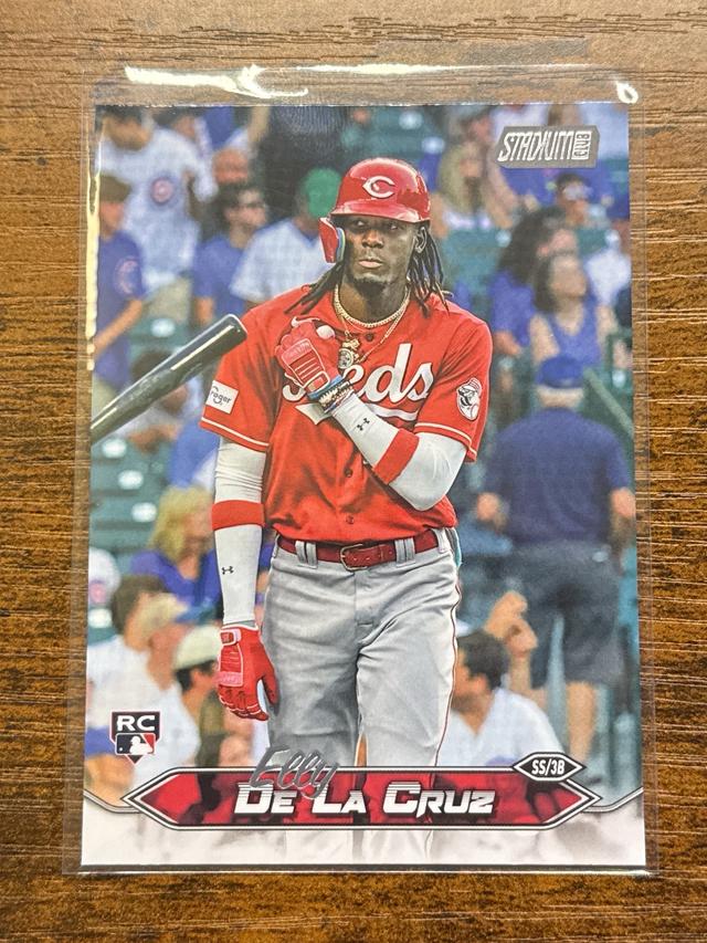 2024 Topps Stadium Club Elly De La Cruz ﻿RC Reds #48