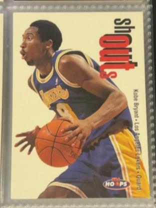 1998-99 Hoops Kobe Bryant Shout Outs #21