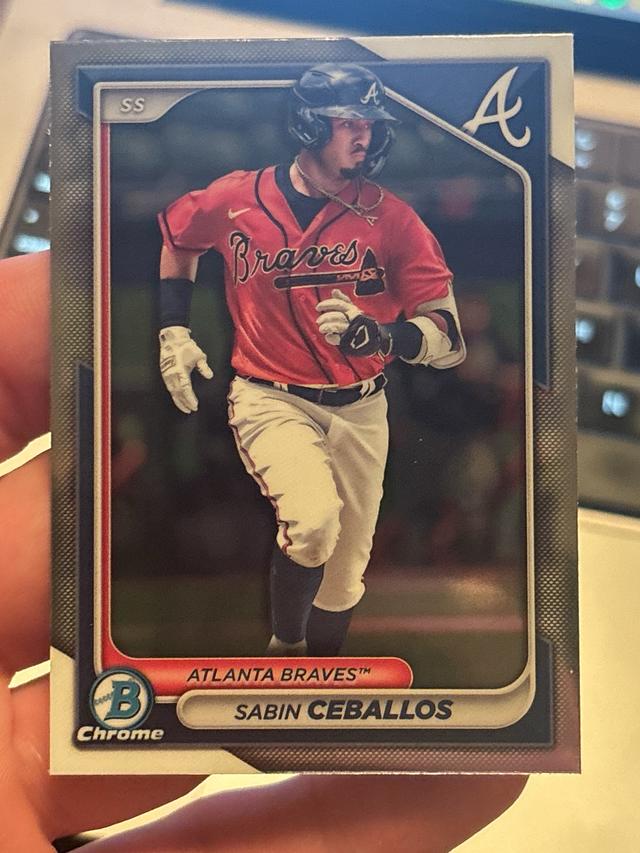 2024 Bowman Sabin Ceballos CHROME PROSPECTS II #BCP-130