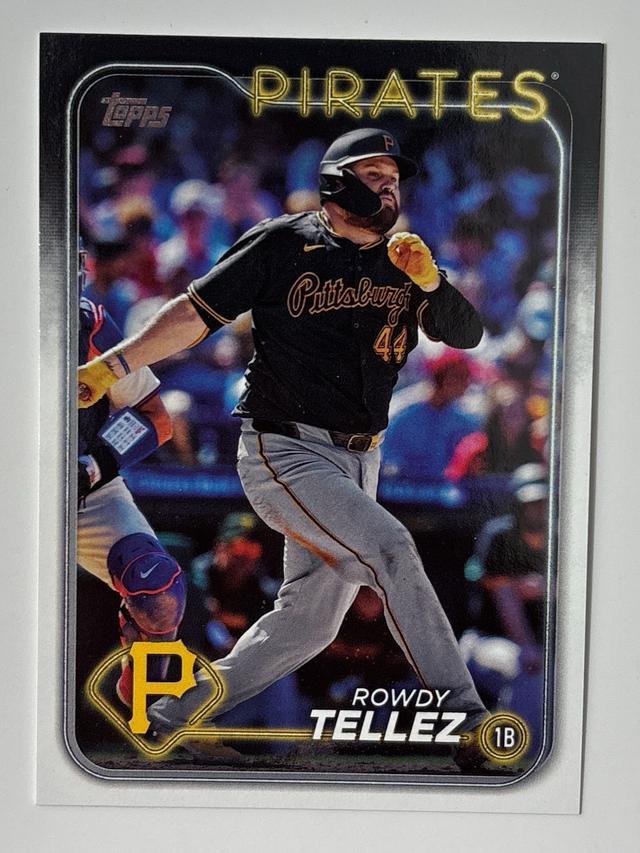 2024 Topps Update Series Rowdy Tellez Golden Mirror Image Variations #US208