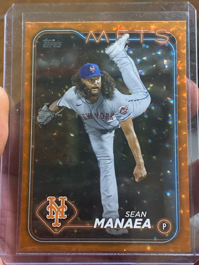 2024 Topps Series 2 Sean Manaea BASE SET Orange Foil /299 #380