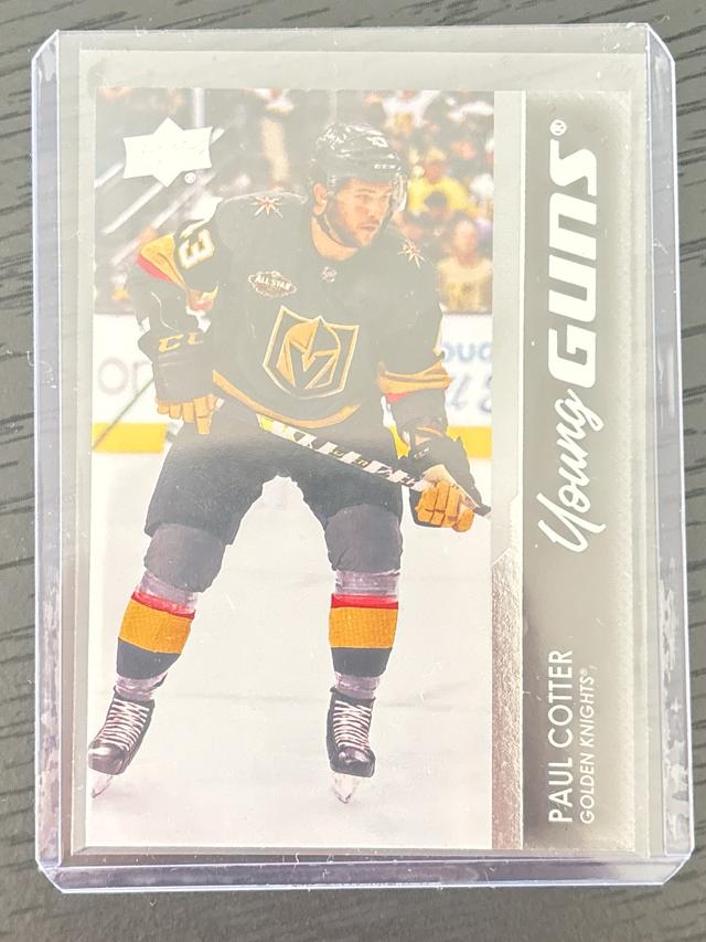 2021-22 Upper Deck Extended Series Paul Cotter Base Young Guns Rookies Set #720