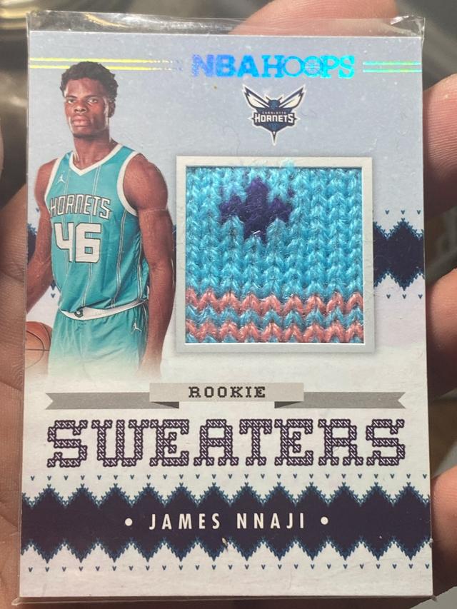 2023-24 Panini NBA Hoops James Nnaji Rookie Ink Set #46