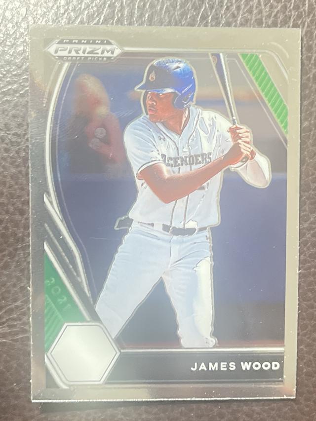 2021 Panini Prizm Draft Picks James Wood Base Set #PDP62