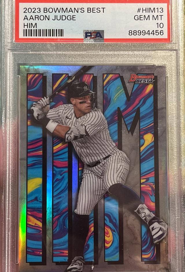 2023 Bowman's Best  Aaron Judge PSA 10 HIM #HIM-13