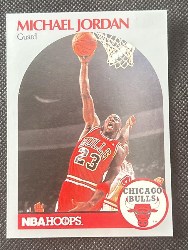 1990-91 NBA Hoops Michael Jordan ﻿Base Set #65