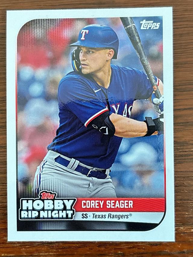 2024 Topps Hobby Rip Night Corey Seager Base Set #13