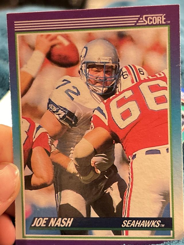 1990 Score Football Joe Nash Base Set #172