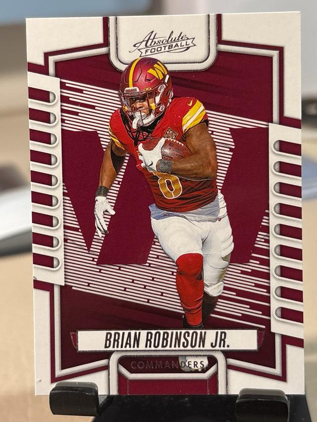 2023 Panini Absolute Brian Robinson Jr. ﻿Base Set #61