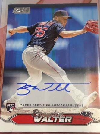 2024 Topps Stadium Club Brandon Walter Base Autographs #SCBA-BWA