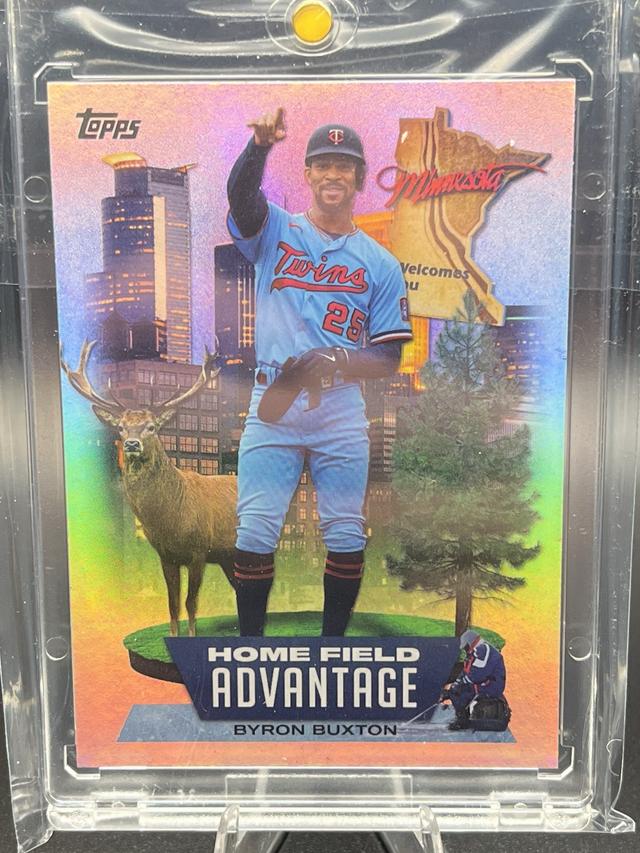 2022 Topps Series 2 Byron Buxton ﻿Home Field Advantage #HA-19