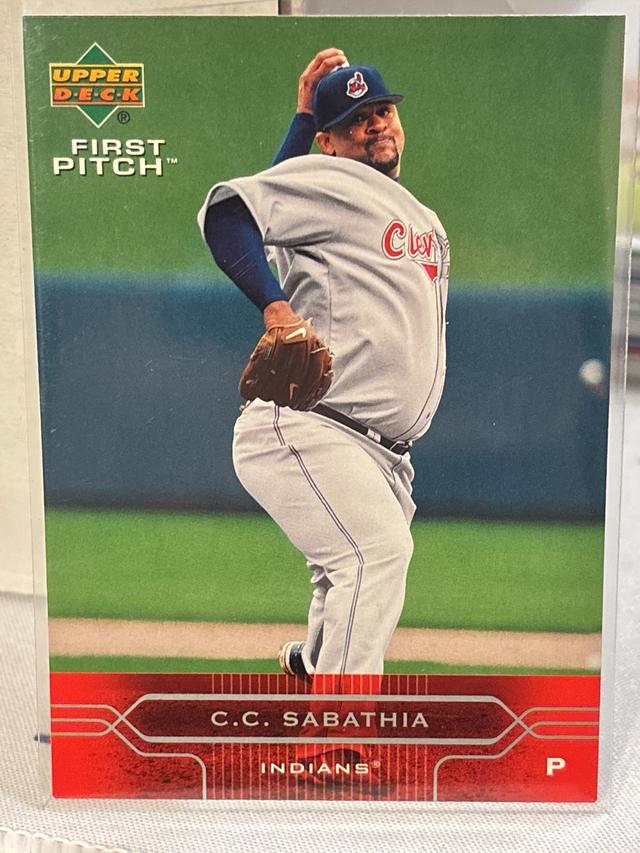 2005 Upper Deck First Pitch C.C. Sabathia ﻿Base #58