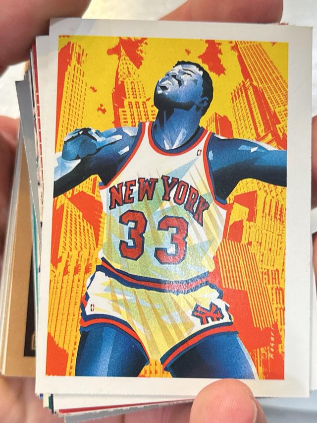 1990-91 Hoops Basketball Patrick Ewing ﻿Base #372