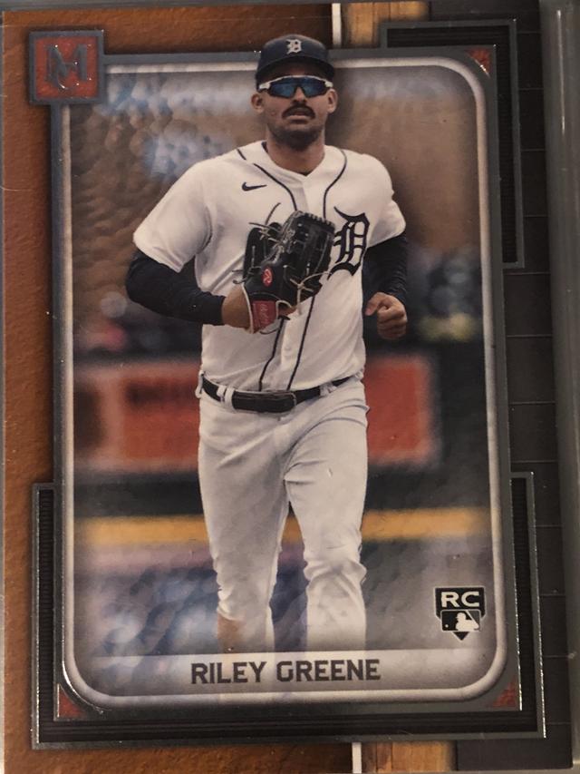 2023 Topps Museum Collection Riley Greene BASE CARDS #35