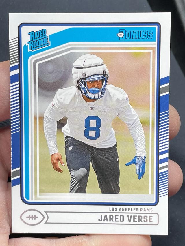 2024 Donruss Football Jared Verse Rated Rookies #341