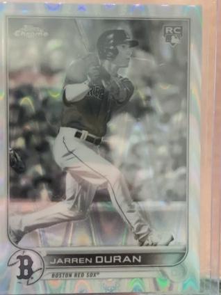 2022 Topps Chrome Jarren Duran ﻿Base Set #113